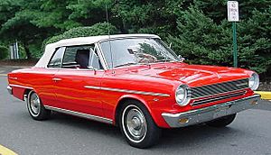 1964 Rambler American 440 convertible-red NJ