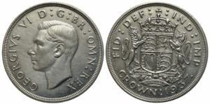 1 crown George VI 1937