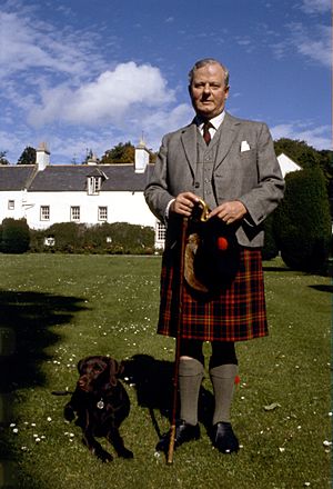 3rd Duke of Fife in Kilt. Allan Warren