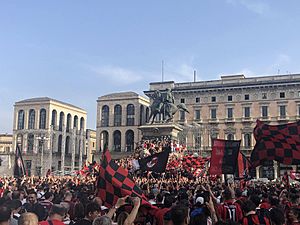 AC Milan fans, scudetto 2021–22
