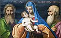 Accademia - Madonna con il Bambino e SS.Simeone e Girolamo by Giovanni Agostino da Lodi Cat.605
