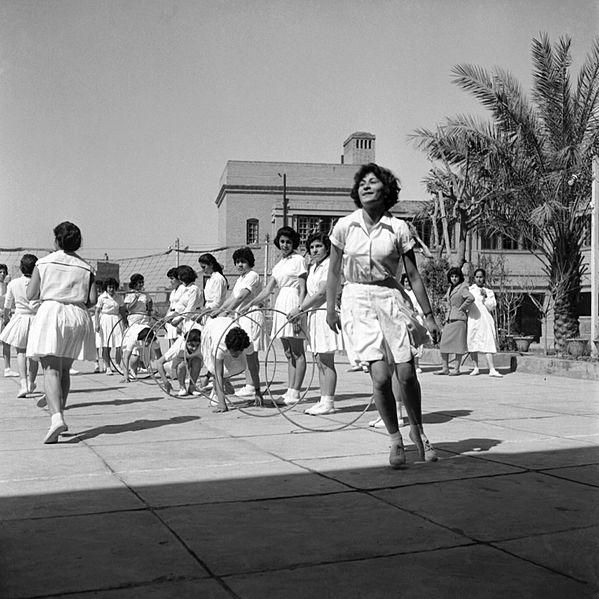 Al-Aqida secondary school, Bagdad, 1961