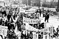 Allende supporters