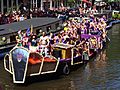 Amsterdam Gay Pride 2013 boat no37 Hot Spot Cafe pic7