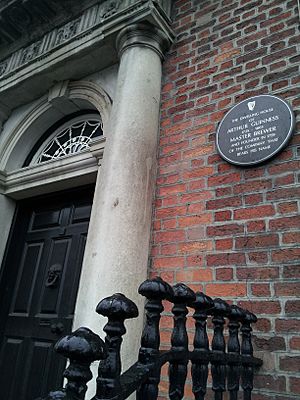 Arthur Guinness Home on Thomas Street