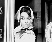 Audrey Hepburn Charade publicity photo