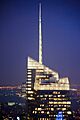 Bank of America Tower Top at night