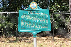 Bellevue historical marker - Tallahassee Museum
