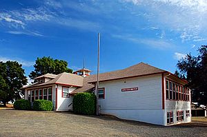 Bellfountain school in 2009