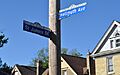 Bishop Helmuth Heritage District signs