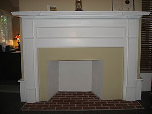 Blair-Dunning House fireplace