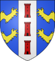 Blason ville fr Castellet (Vaucluse)