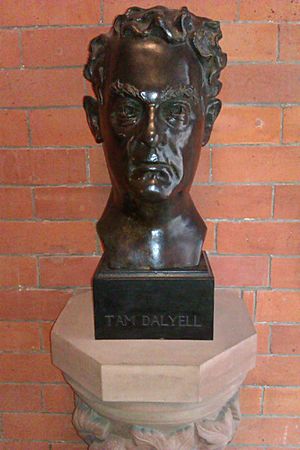Bust of Tam Dalyell