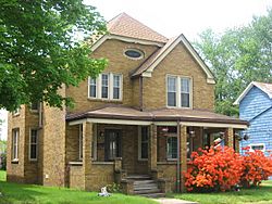 The C.W. Ransbottom House, a historic site on Washington Street