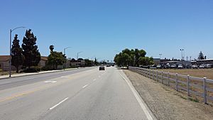 CA 135 northern terminus