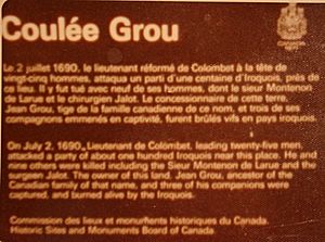 Coulee Grou Monument Quebec