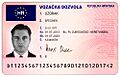 Croatian driving licence