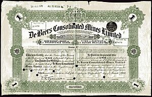 De Beers Consolidated Mines 1902