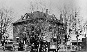 Early Image of Old McDonald County Courthouse