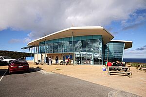 Exterior of the Nobbies Centre, Phillip Island, Australia
