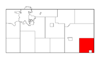 Fairchild (town), Wisconsin map