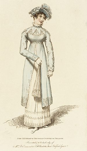 Fashion Plate (The Russian and Prussian Bonnet and Pelisse) LACMA M.86.266.183