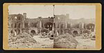 Fort Sumter the day after Anderson left, April 1861 (recto)