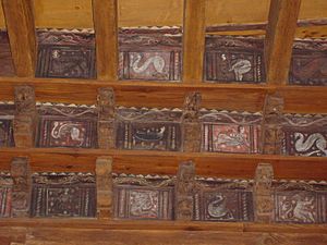 Frejus Cathedral Cloister Ceiling