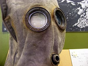 Gas Mask 1915 RCR Museum