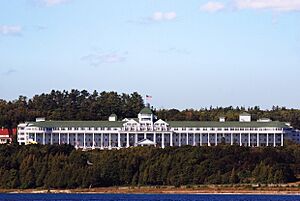 Grand Hotel MI From Lake
