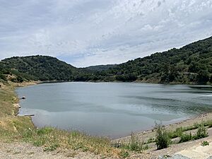 Guadalupe Reservoir - South from Dam Including Dam