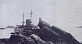 HMS Montagu (1901) Aground Lundy Island 1906