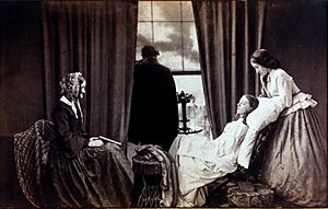 Henry Peach Robinson, Fading Away, 1858