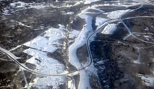 Highway 40-Wapiti River