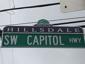 Hillsdale Town Center SW Capitol Hwy