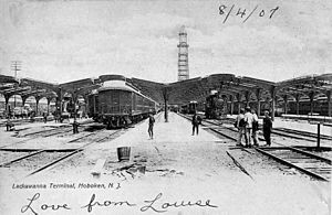Hoboken Terminal Construction 1907
