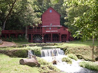 Hodgson Mill on Bryant Creek in NE Ozark County, Missouri.JPG