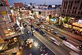 Hollywood boulevard from kodak theatre