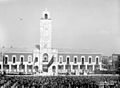 Inaugurazione Littoria with massed parade in 1932