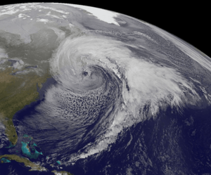 Intense Nor'Easter over the N. Alantic on Mar 26, 2014