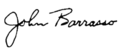 John Barrasso signature