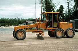 John Deere grader