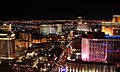 Las Vegas from Eiffel Tower replica