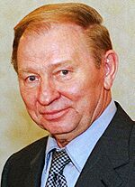 Photo of Leonid Kuchma in 2001