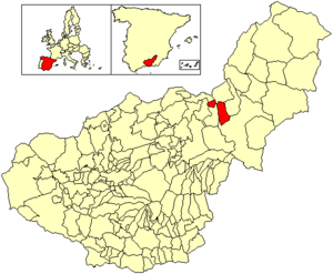 Location of Freila