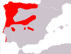 Mapa Lacerta schreiberi.png