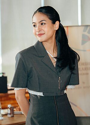 Maudy Ayunda at her scholarship & mentorship program.jpg