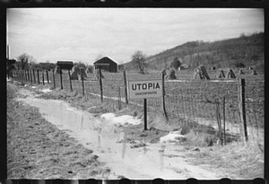 Melting snow, Utopia, Ohio