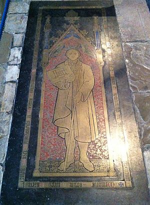 Memorial to George Basevi in Ely Cathedral