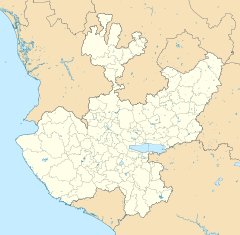Capilla de Guadalupe, Jalisco is located in Jalisco